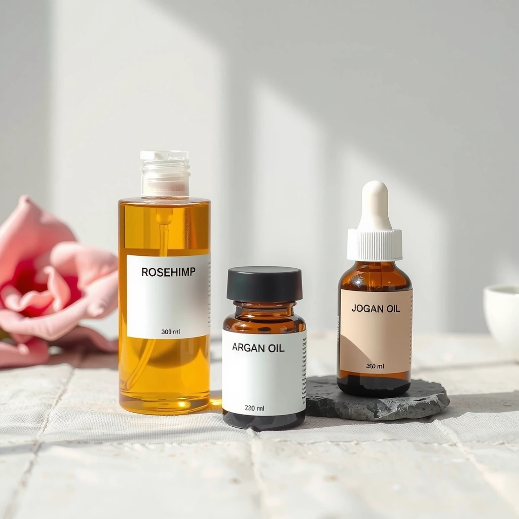 Natural beauty enhancement botanical oil blend